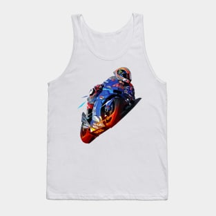 Alex Rins Low Poly Tank Top